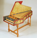 Flemish Single Manual Harpsichord after Ruckers