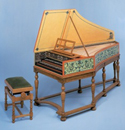 Flemish Single Manual Harpsichord after Ruckers