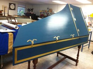 2011 Custom Flemish Double Manual harpsichord