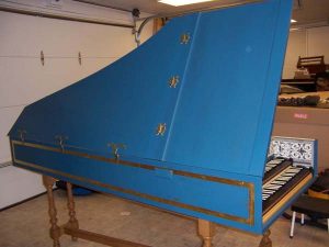 New Flemish Double Manual Harpsichord for First Baptist Charleston