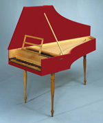 French Harpsichord with two unison choirs