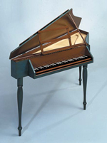 Spinet with Reverse Keyboard