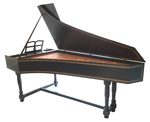 Single Manual Franco-Flemish harpsichord by Richard Kingston, 2002