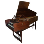 Double Manual French Harpsichord by William Dowd, 1963