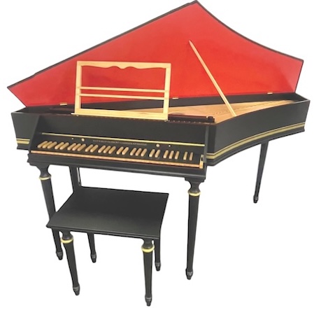 Klop 2023 spinet harpsichord